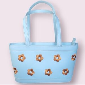 Urban Outfitters Faux Leather Retro 90's Flower Purse